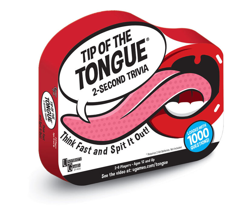 Tip Of The Tongue Game - English Edition