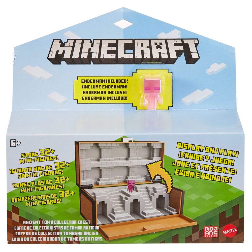 Minecraft mini online figure collector case