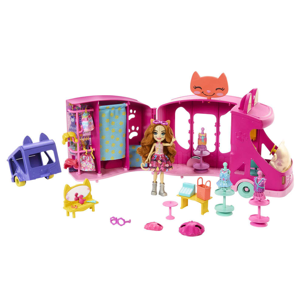 Enchantimals Doll and Accessories Play set Fashion Truck