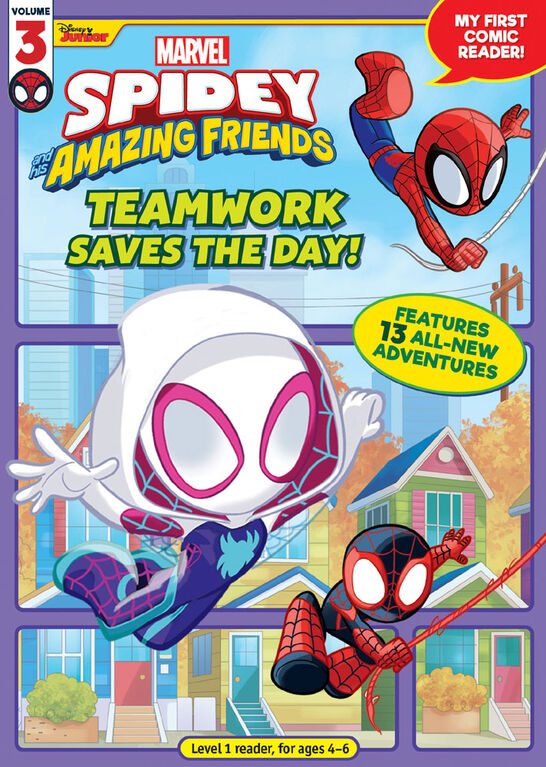 Spidey and His Amazing Friends: Teamwork Saves the Day! - English Edition