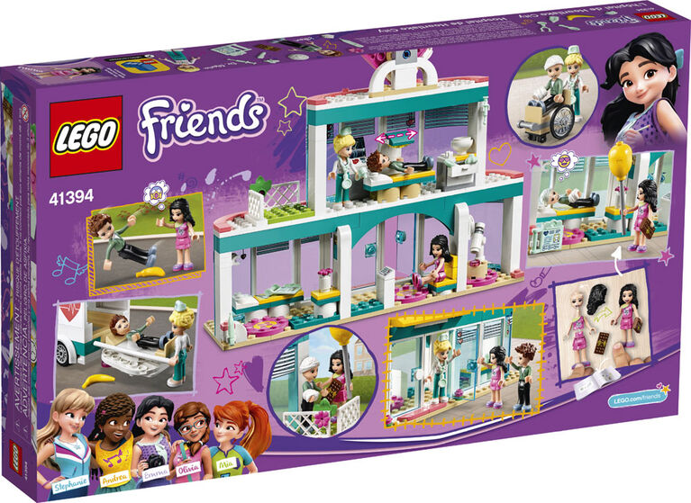 LEGO Friends L'hôpital de Heartlake City 41394 (380 pièces)