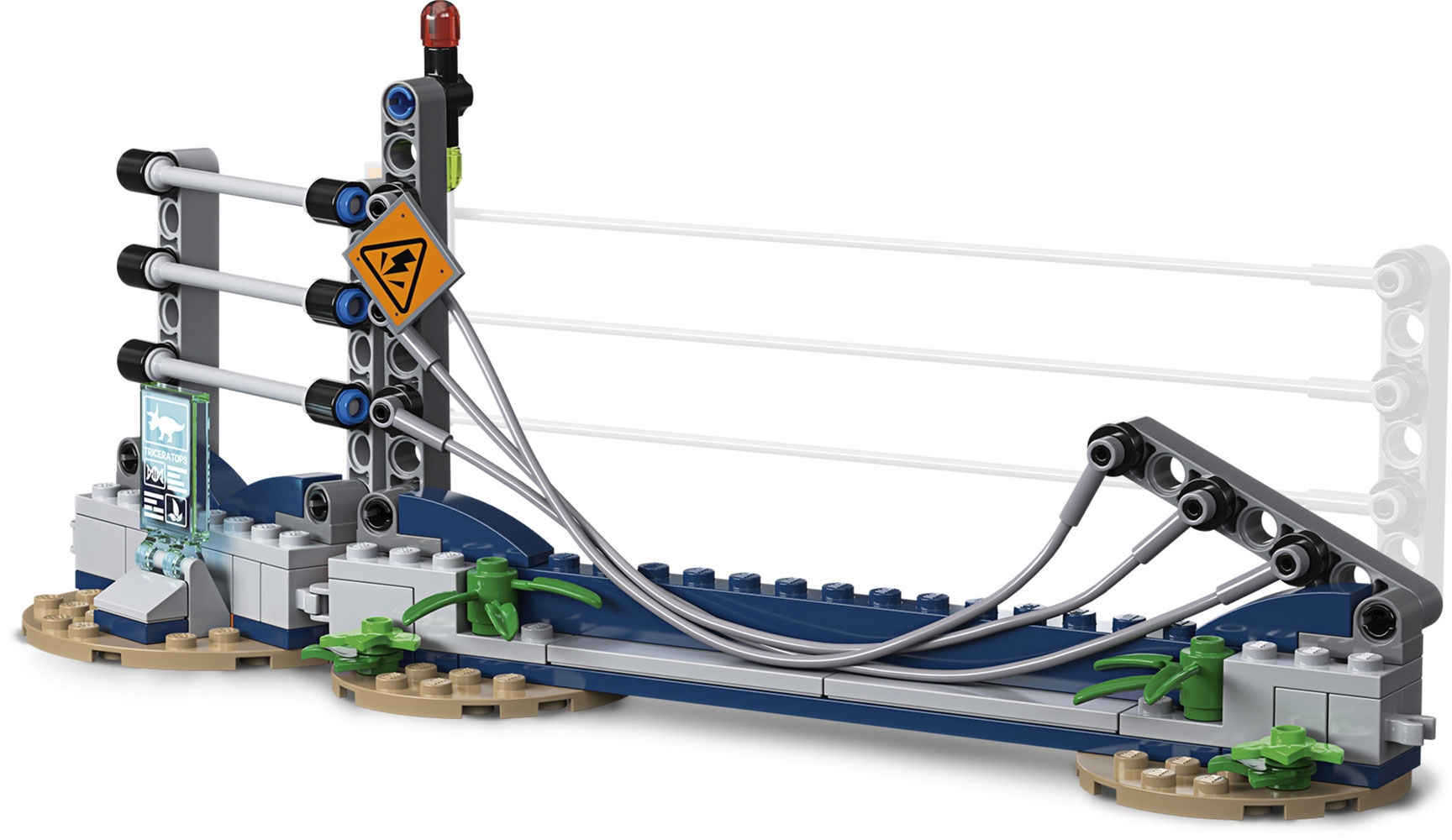 lego triceratops rampage