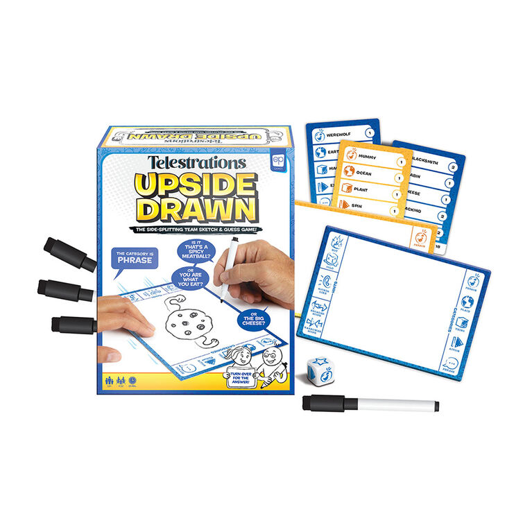 Telestrations: Upside Drawn Jeu De Plateau - Édition anglaise