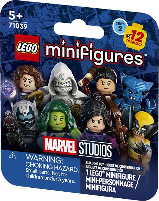 Figurines LEGO Marvel Série 2 71039 Ensemble de jeu de construction (1 de 12 à collectionner)