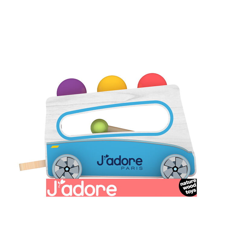 J'Adore Minibus Hammer Balls + Xylophone