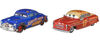 Disney Pixar Cars - Coffret 2 Véhicules - Hudson Hornet Tout - Terrain et Flash.