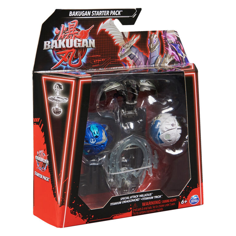 Bakugan 3.0 - Battle Pack - Hammerhead, Titanium Dragonoid