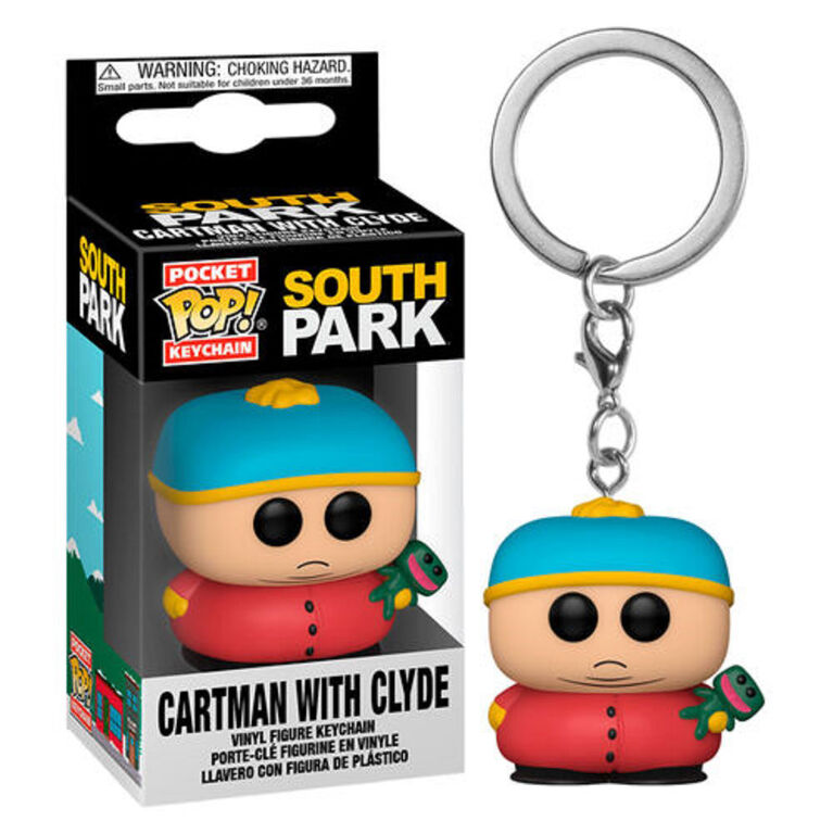 Porte-clés en Vinyle Cartman with Clyde par Funko POP! South Park