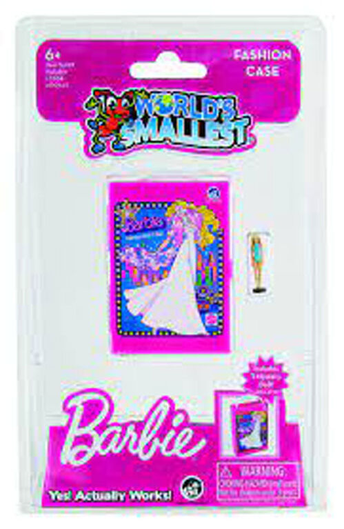 Worlds Smallest Barbie Fashion Case, Miniature
