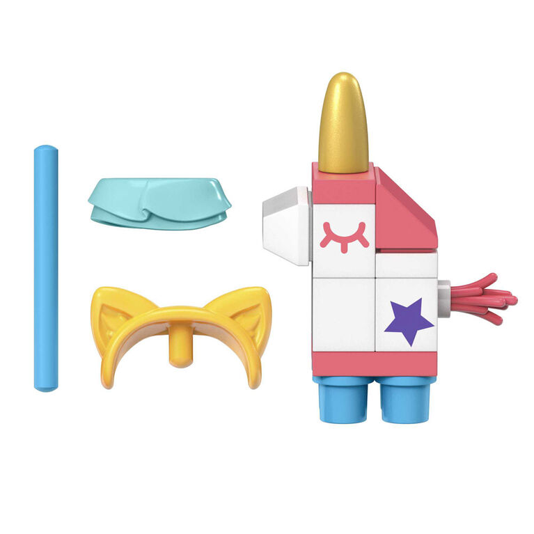 Mega Barbie Color Reveal Reveal Party Building Set with Micro-Doll and Accessories (27 pcs)