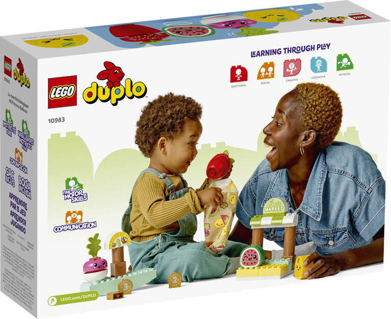 LEGO DUPLO Mon premier marché biologique 10983 Ensemble de jeu de construction (40 pièces)