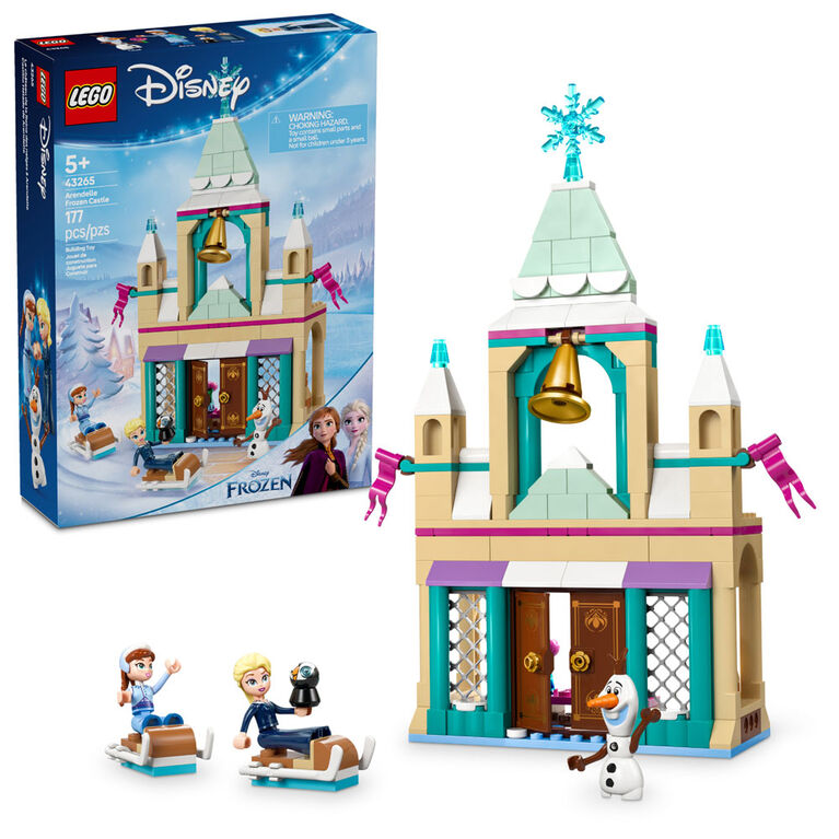 LEGO Disney Frozen: Arendelle Frozen Castle - Building Playset for Girls & Boys - 43265