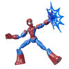 Marvel Spider-Man Bend and Flex  - Figurine flexible Spider-Man de 15 cm