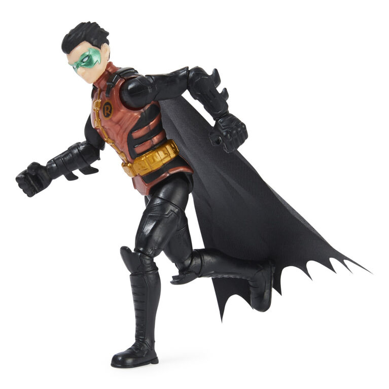 DC Comics, 4-inch Robin Action Figure with 3 Mystery Accessories