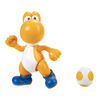 Figurines Super Mario 4 pouces - Yoshi orange avec oeuf