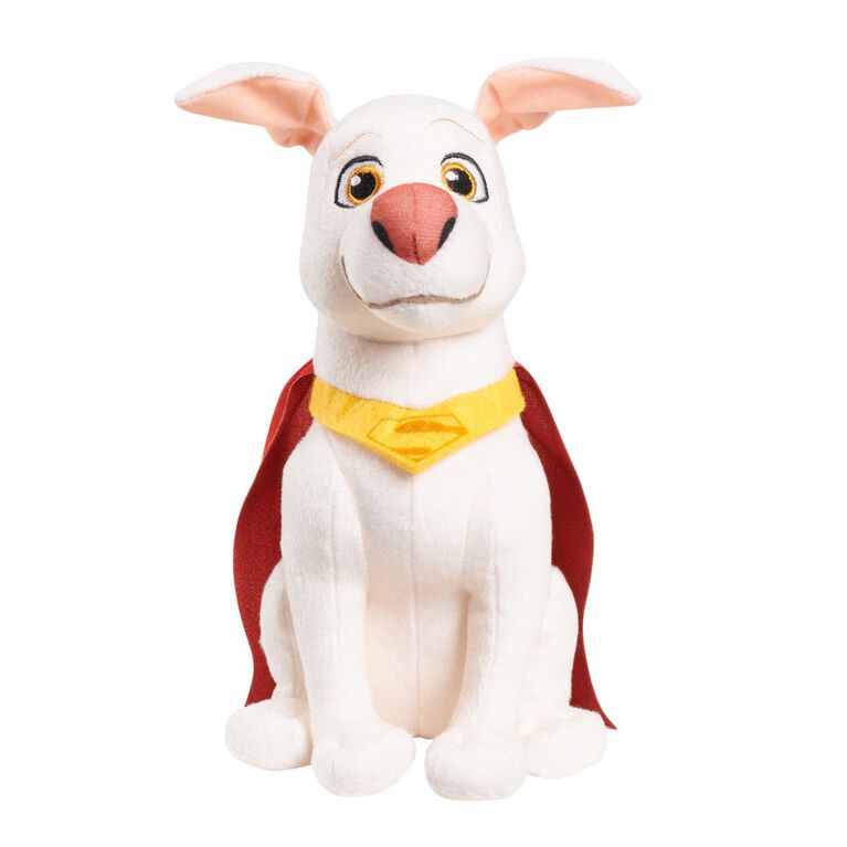 DC SUPER-PETS Small Plush KRYPTO THE SUPERDOG Toy, SUPERMAN, 8-Inch Stuffed Animal - R Exclusive