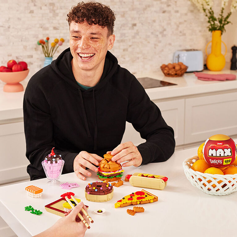 MAX Premium Snacks Building Bricks Collection by ZURU
