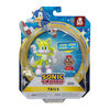 Sonic 4" Figure - Modern (NEON) Tails Super Ring Item Box Accessory