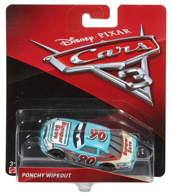 Disney/Pixar Cars 3 Ponchy Wipeout Die-Cast Vehicle - English Edition