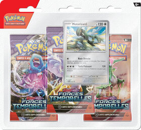 Pokemon SV5 "Temporal Forces" 3-Pack Blister - French Edition