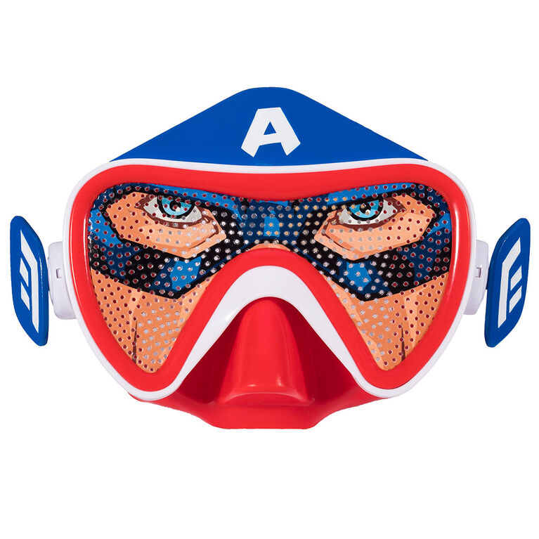 Disney Character Swim Mask - Captain America