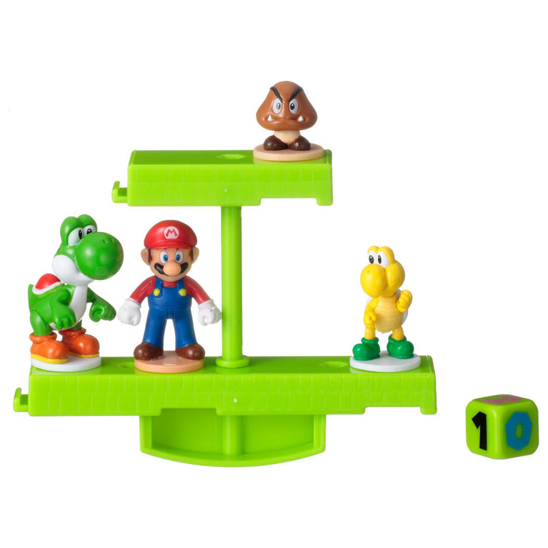 Epoch Games Super Mario Balancing Games, Tabletop Skill Game with Collectible Super Mario Action Figures