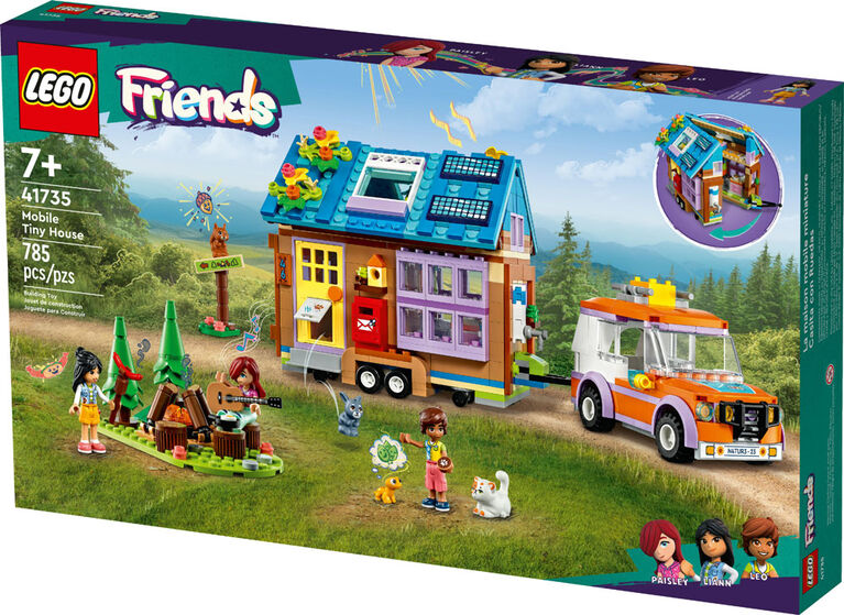 LEGO Friends La maison mobile miniature 41735 Ensemble de jeu de  construction (785 pièces)