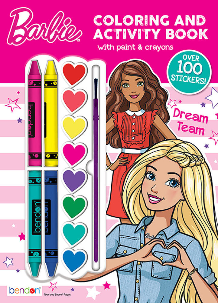 Barbie fabulous fashion activity book online