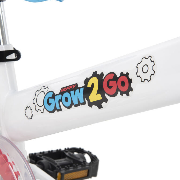 Huffy Grow 2 Go - 4-in-1 Kids Bike - Balance to Pedal