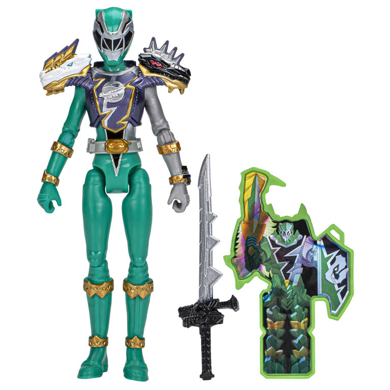 Power Rangers Dino Fury Cosmic Armor Green Ranger, 6-Inch Power Rangers Action Figures