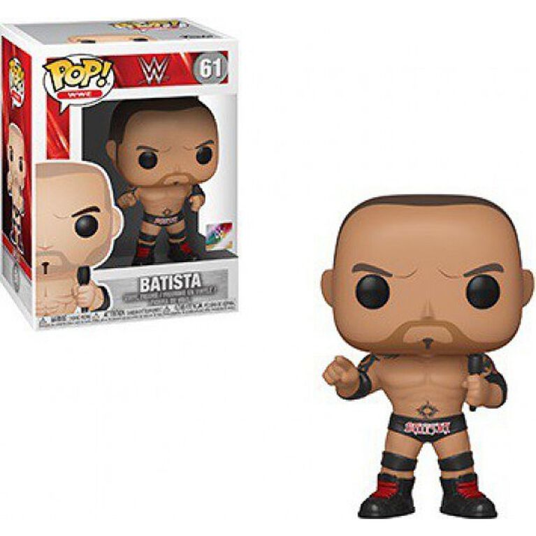 Figurine en vinyle Batista de WWE par Funko POP!.