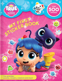 True and the Rainbow Kingdom: My First Sticker Book - Édition anglaise