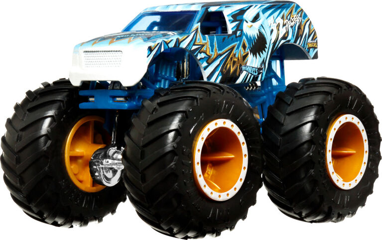 Camion Monster Trucks ​Hot Wheels, v&eacute;hicule &agrave; l'&eacute;chelle&nbsp;1:64