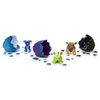 Dragamonz, Coffret de 3 figurines Dragon Multi, Jeu de cartes à échanger et de figurines à collectionner