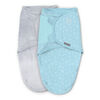 SwaddleMe by Ingenuity Velboa Original Swaddle - Blue Stars