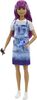 Barbie Salon Stylist Doll, Purple Hair, Accessories