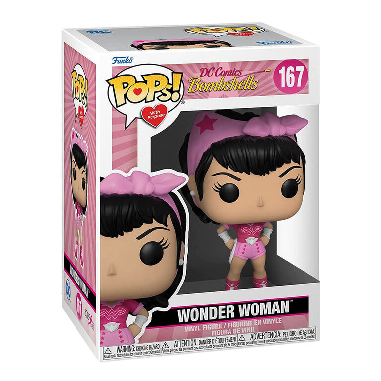 Funko POP! Heroes: Breast Cancer Awareness - Bombshell Wonder Woman