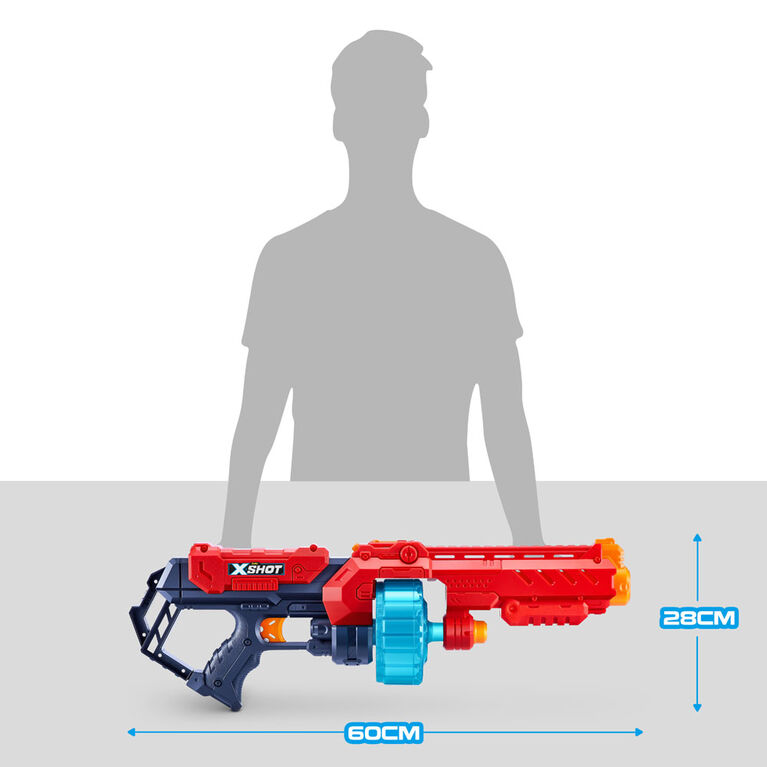 X-Shot Excel Turbo Fire Blaster (48 Darts) by ZURU