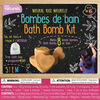 Bombes de Bain Kiss Naturals Kit à Faire Soi-Même