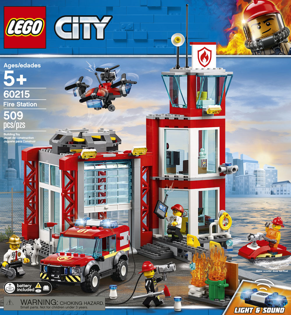 Lego city top fire station 60215
