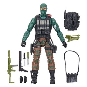 G.I. Joe Classified Series pack r&eacute;tro sur blister, figurine Beach Head