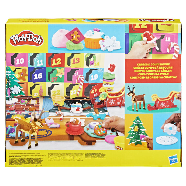 Play-Doh Holiday Advent Calendar, 24 Days of Surprise Toys Play-Doh Holiday Advent Calendar, 24 Days of Surprise Toys