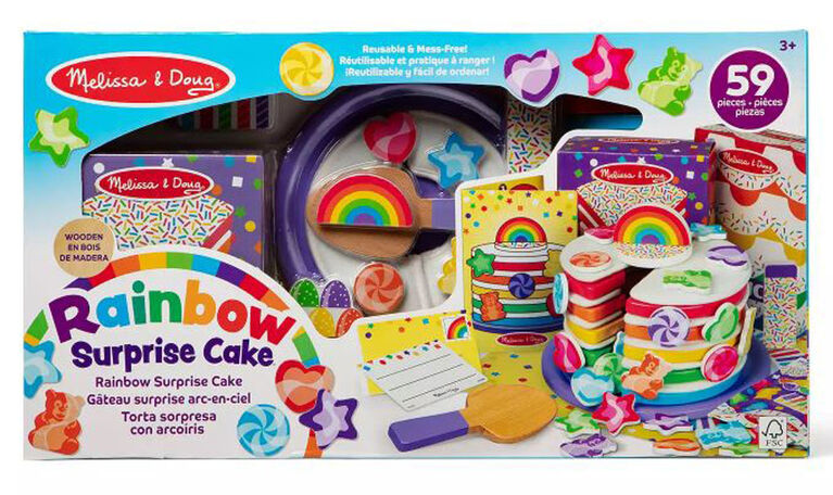 Melissa and Doug - Rainbow Surprise Cake