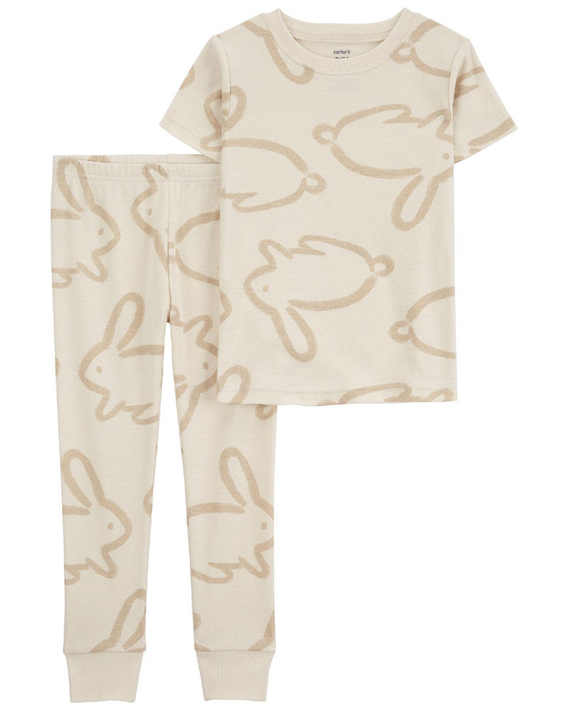 2-Piece Bunny 100% Snug Fit Cotton Pajamas