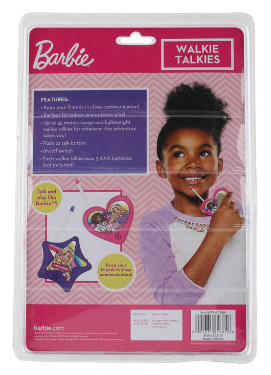 Talkie Walkies de Barbie