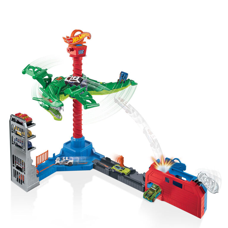 Hot Wheels - Hot Wheels City - Attaque du Robot Dragon