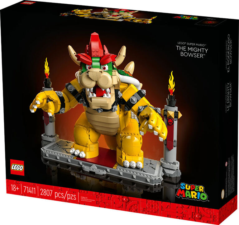 King-Sized LEGO® Super Mario™ Bowser build!