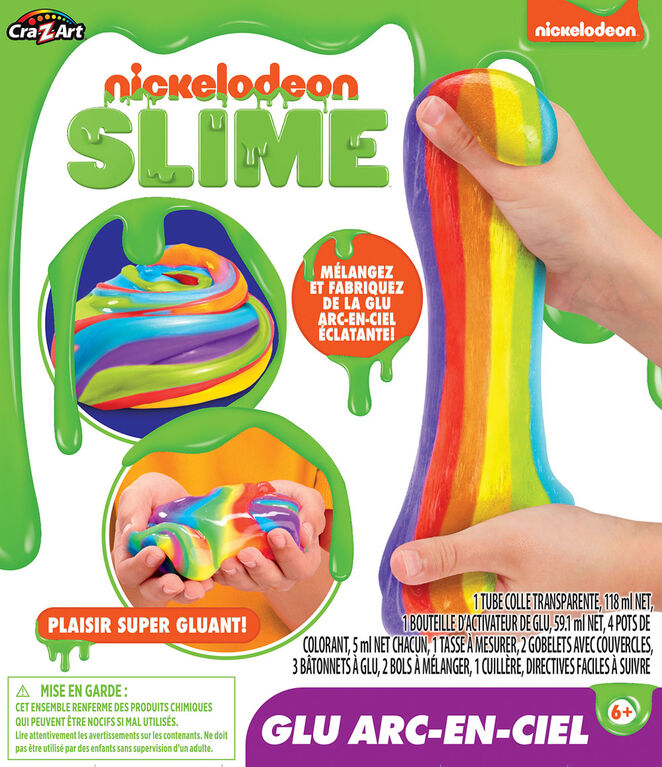 Nickelodeon Slime - Glu arc-en-ciel