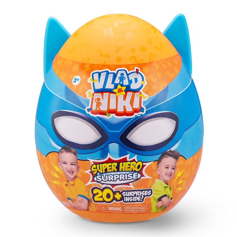 Vlad and Niki Superhero Surprise Egg (Blue) by ZURU