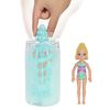 Barbie Chelsea Color Reveal Doll with 6 Surprises, Sand and Sun Series, Marble Blue Color